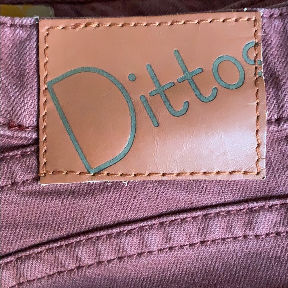 Sample! Dittos Five Pocket Rust Boot Cut Jeans - image 6